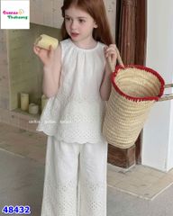 Set bộ MLS trắng dập hoa