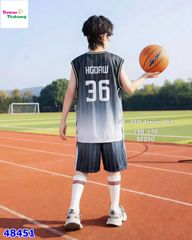 Bộ thể thao sọc xám trắng Rivals 36