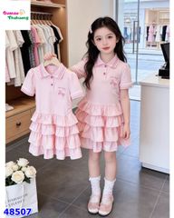 Đầm polo hồng ngựa