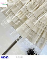 Chân váy FZ tầng ren kem