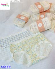 Set 4 chip tam giác màu kem hình