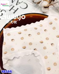 Set 4 chip tam giác màu kem hình