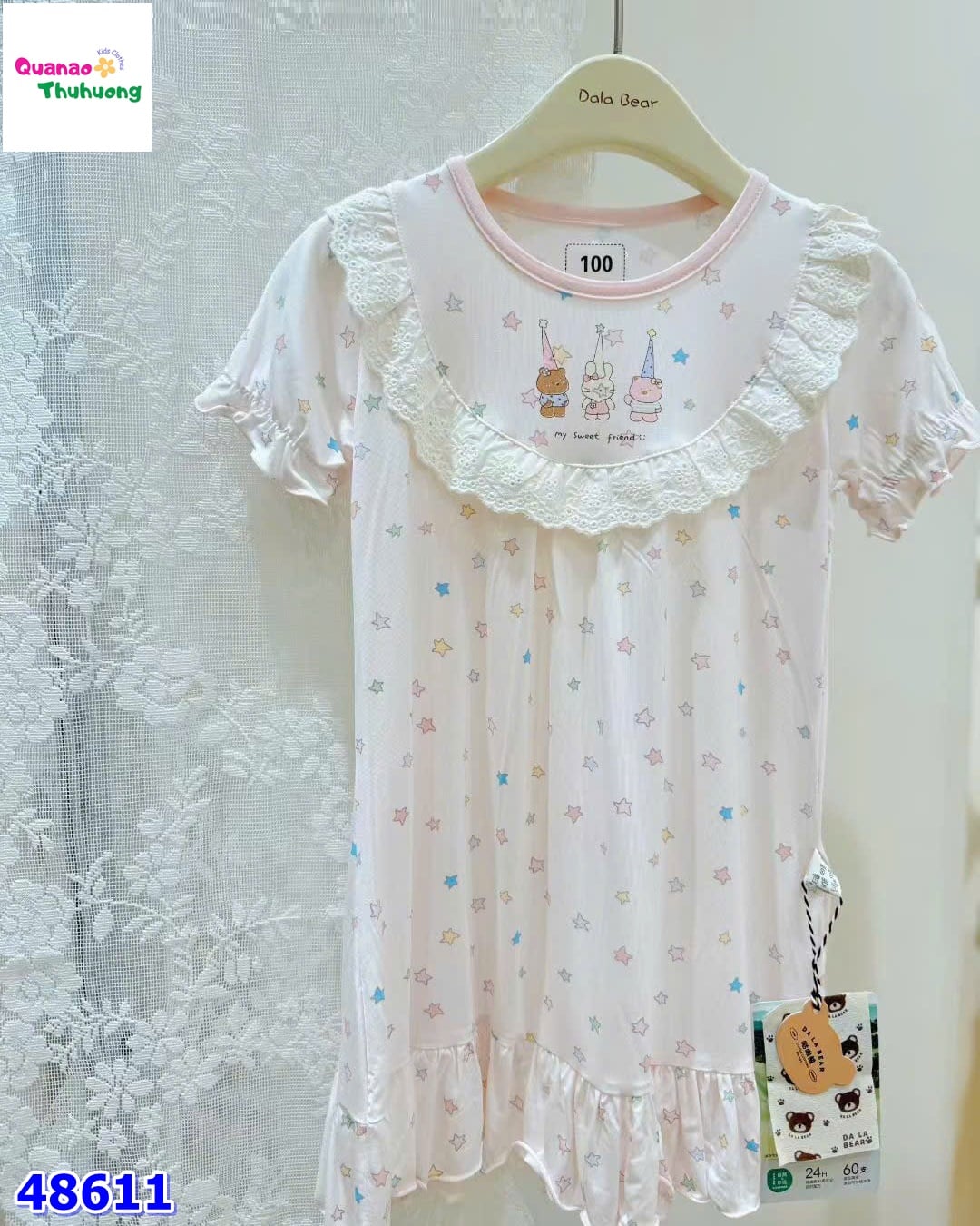 Đầm ngủ Tobela Sweet friend