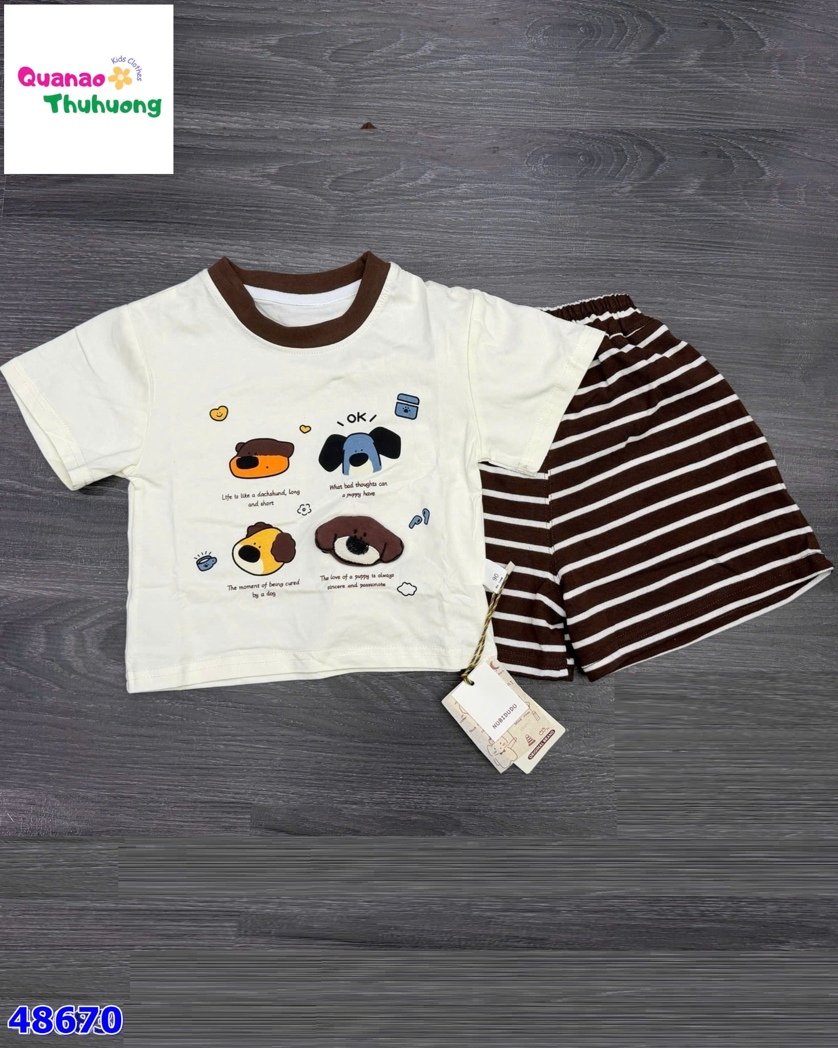 Set bộ kem 4 chú cún