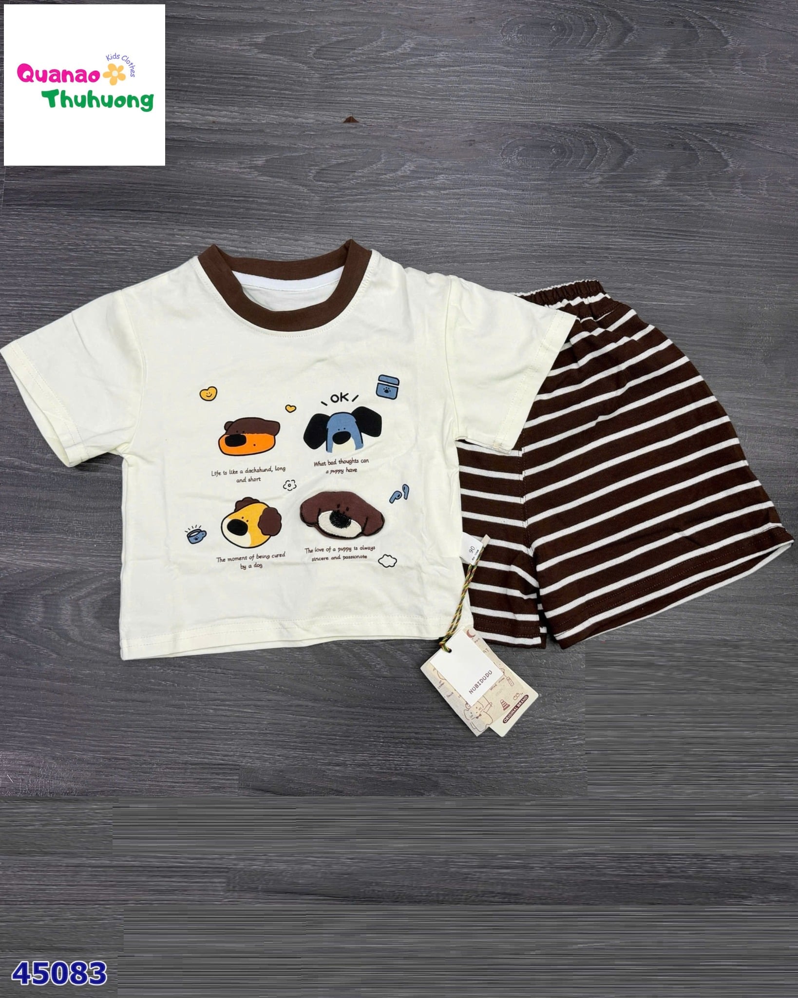 Set bộ kem 4 chú cún