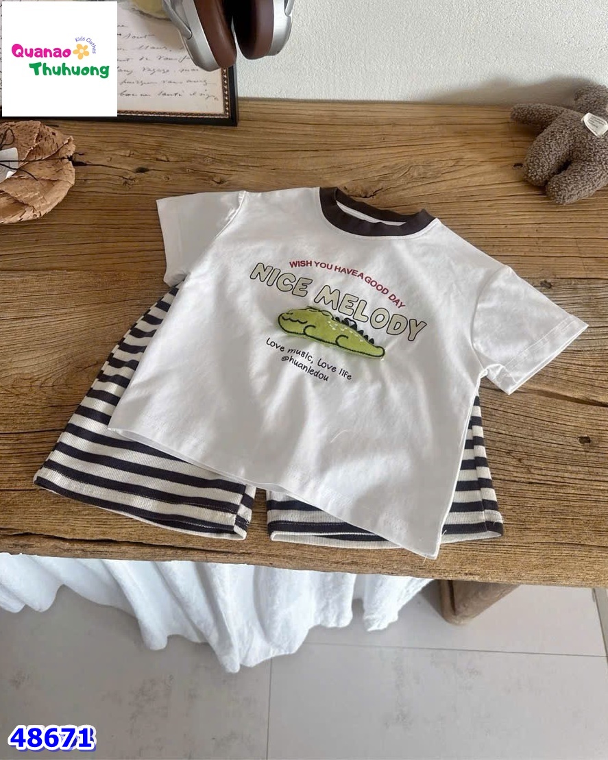 Set bộ trắng cá sấu