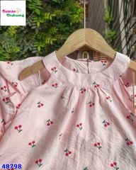 Đầm MLS hồng cherry