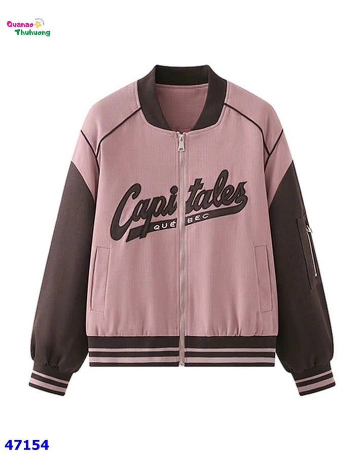 Áo khoác hồng Capitales