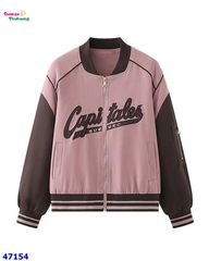 Áo khoác hồng Capitales