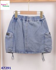 Chân váy 7Up Jean túi hộp