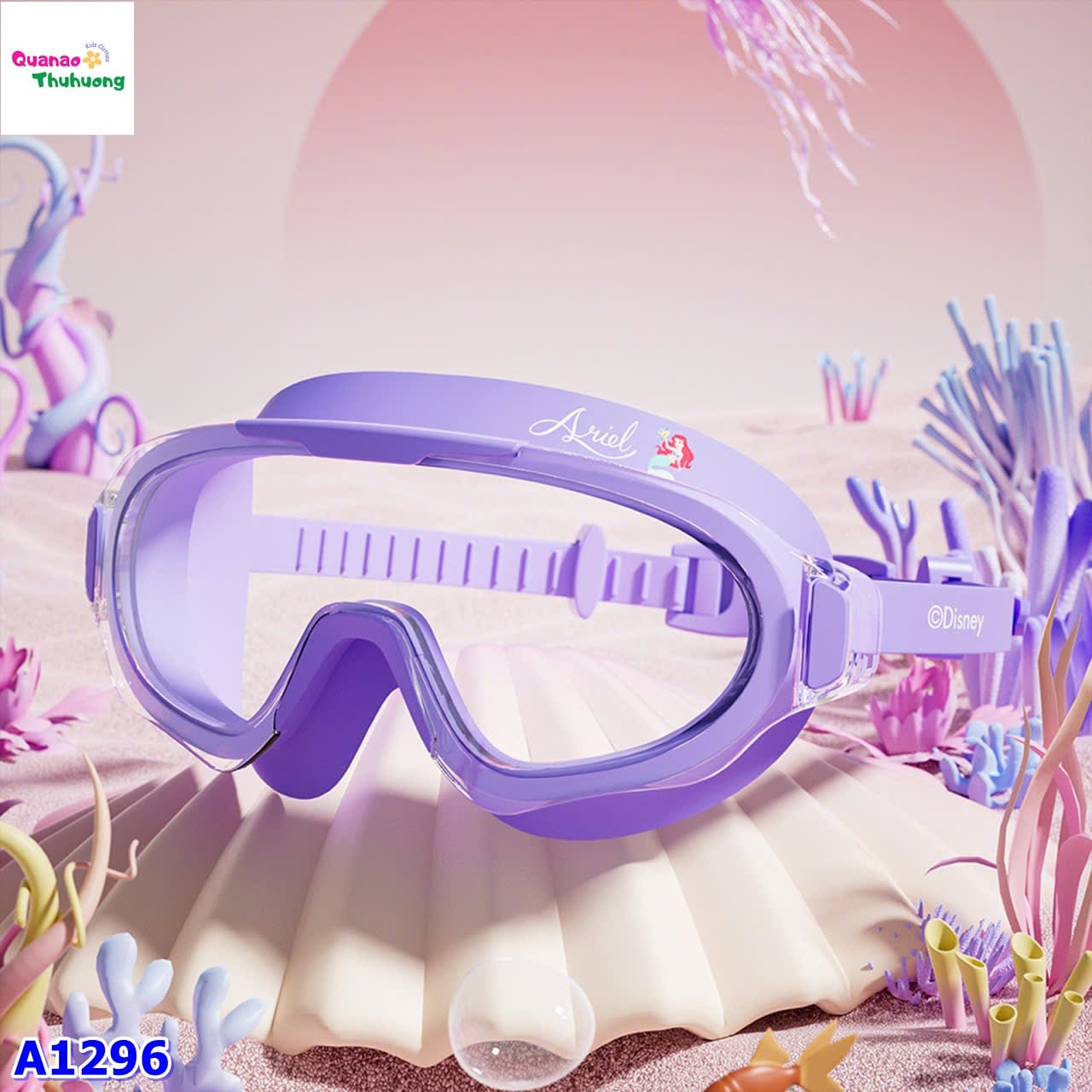 Kính bơi Yuke tím Elsa