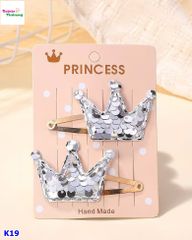 Set 2 Kẹp tóc kim sa