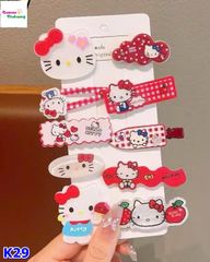 Set 10 kẹp tóc Hello Kitty