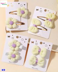 Set 8 kẹp tóc Hoa&Nơ