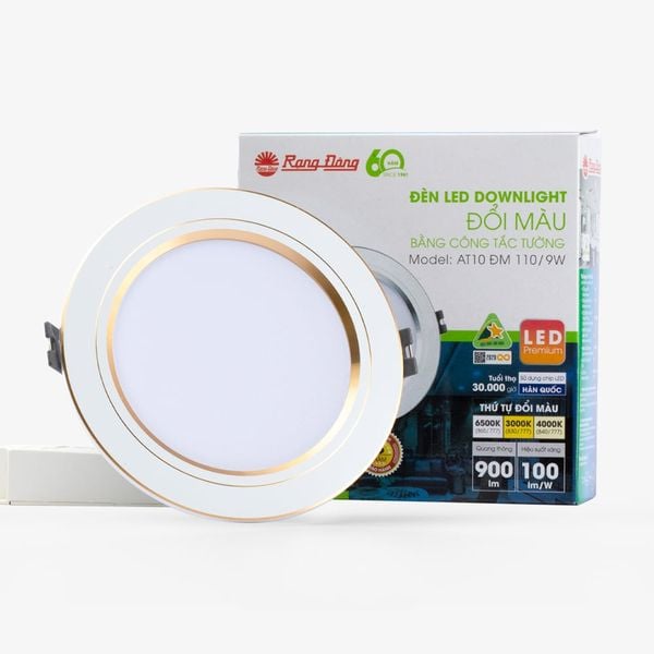 Âm trần Rạng Đông AT10 110/9W AST (12/t)