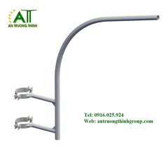 Cần đèn đường ngang ốp liền