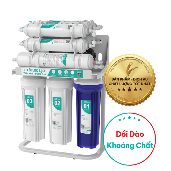Máy lọc LIVOTEC 10 cấp không vỏ