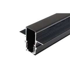 Thanh ray nam châm KINGLED đen 1.5m lắp âm