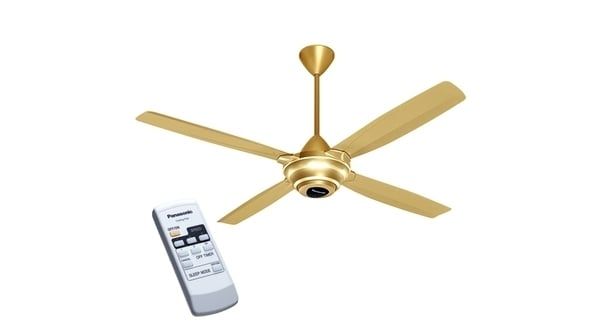 Quạt trần PANASONICS 4 cánh F-56MZG-GO Vàng