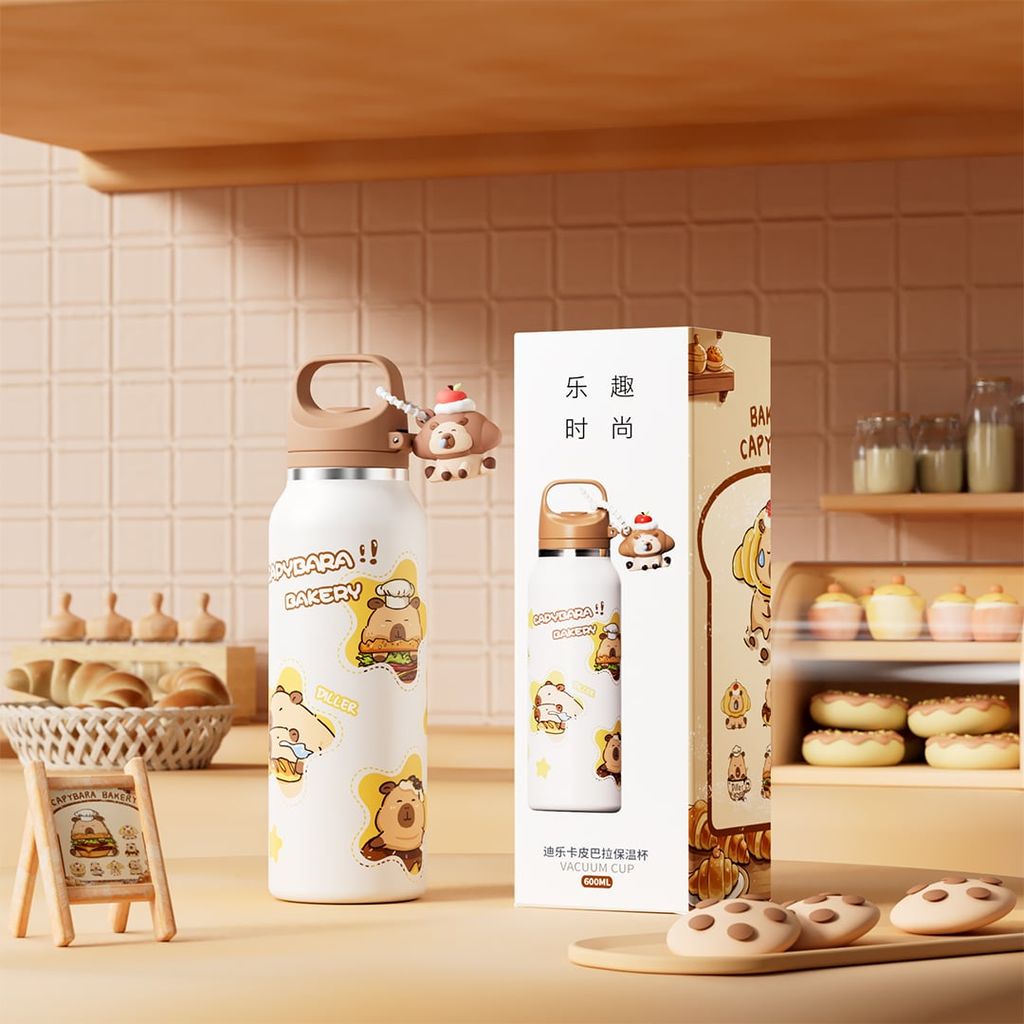 Bình giữ nhiệt Capybara 600ml - D9357