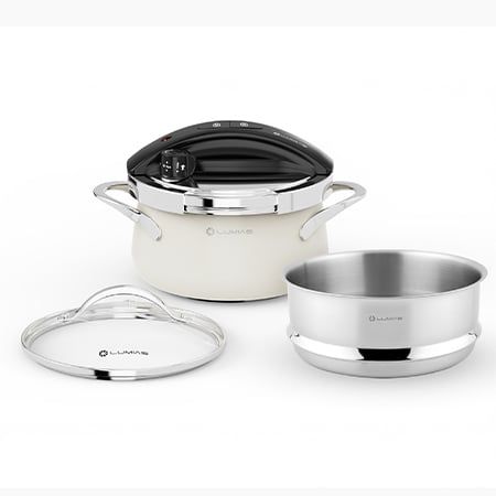 Nồi áp suất Lumias dung tích 3L LPC-068, kèm khay hấp