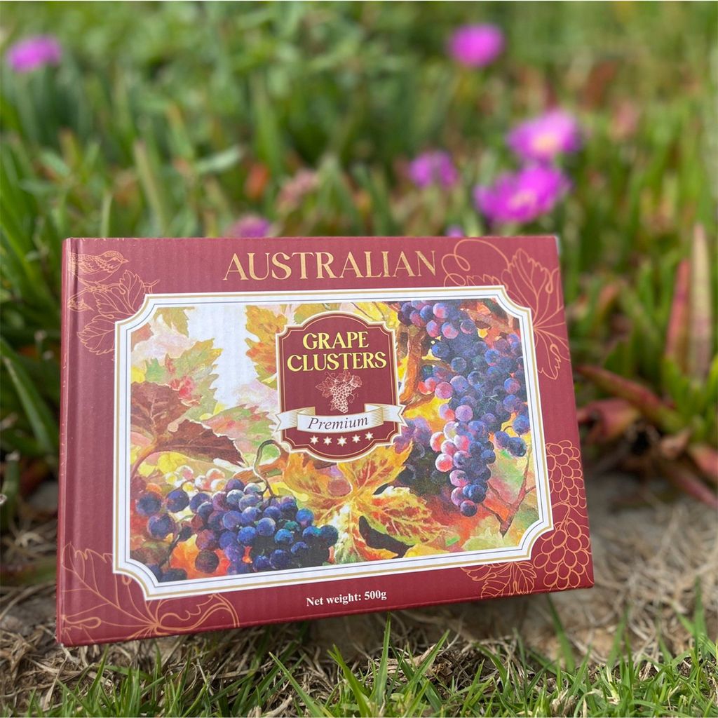 Nho khô nguyên cành cao cấp Crimson 500g - NHO500