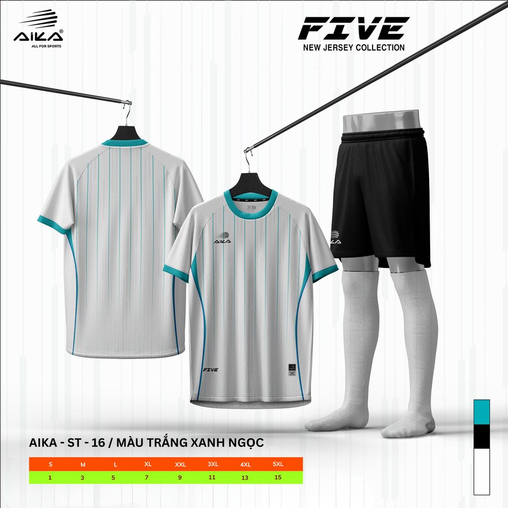 Quần Áo Bóng Đá Aika Siêu Tốc 05 - FIVE