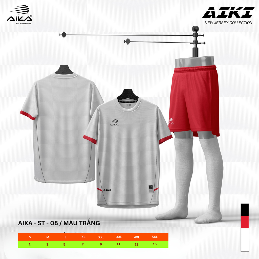 Quần Áo Bóng Đá Aika Siêu Tốc 12 - AIKI