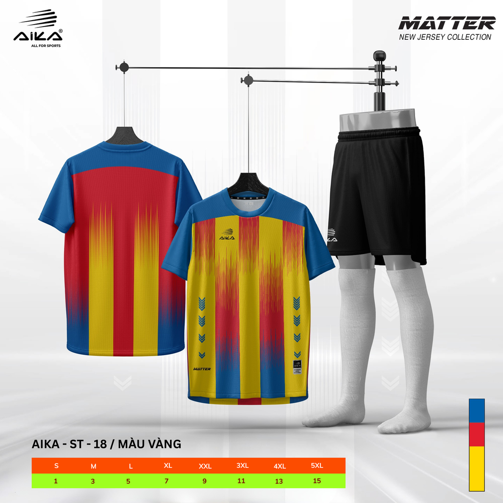 Quần Áo Bóng Đá Aika Siêu Tốc 11 - MATTER