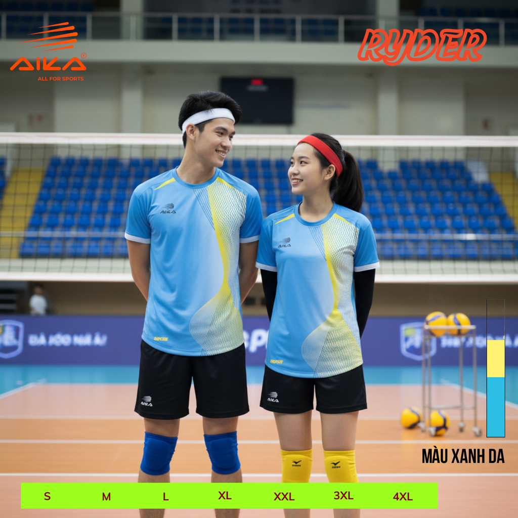 Quần Áo Bóng Chuyền Aika Siêu Tốc 02 - RYDER