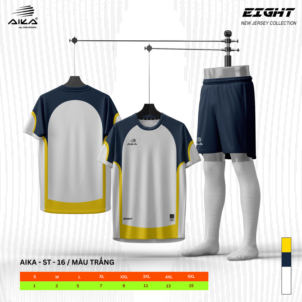 Quần Áo Bóng Đá Aika Siêu Tốc 09 - EIGHT