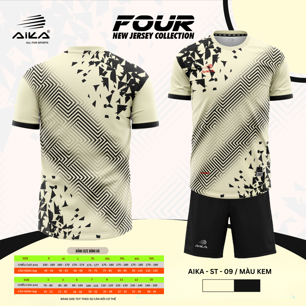 Quần Áo Bóng Đá Aika Siêu Tốc 14 - FOUR
