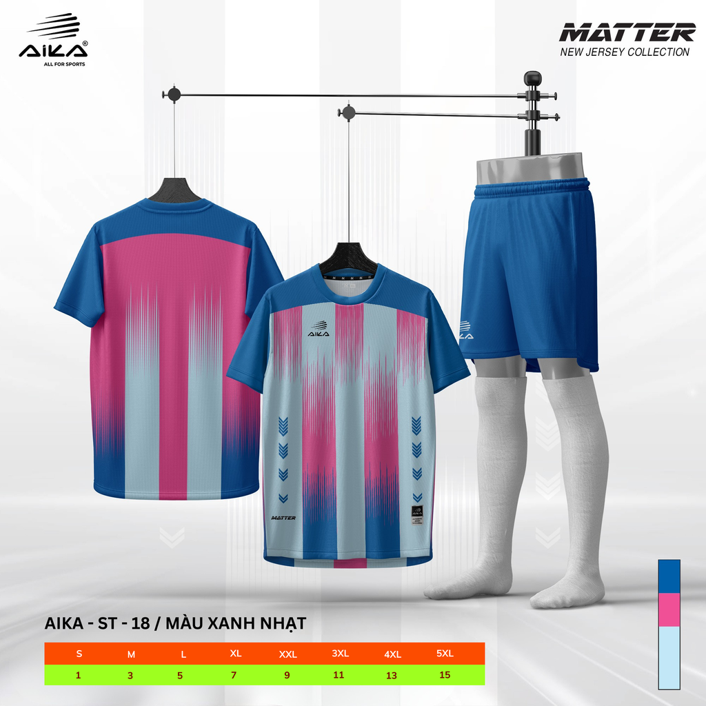 Quần Áo Bóng Đá Aika Siêu Tốc 11 - MATTER