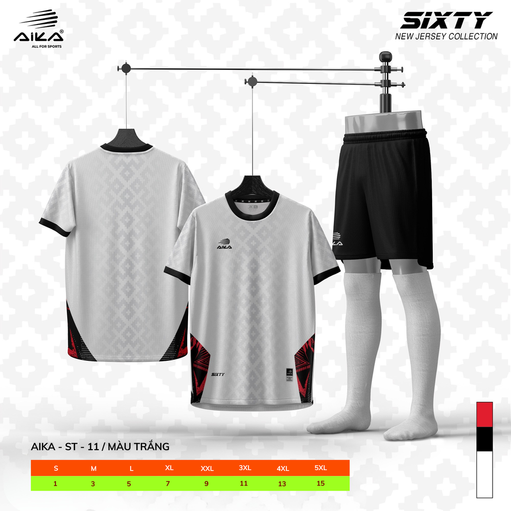 Quần Áo Bóng Đá Aika Siêu Tốc 15 - SIXTY