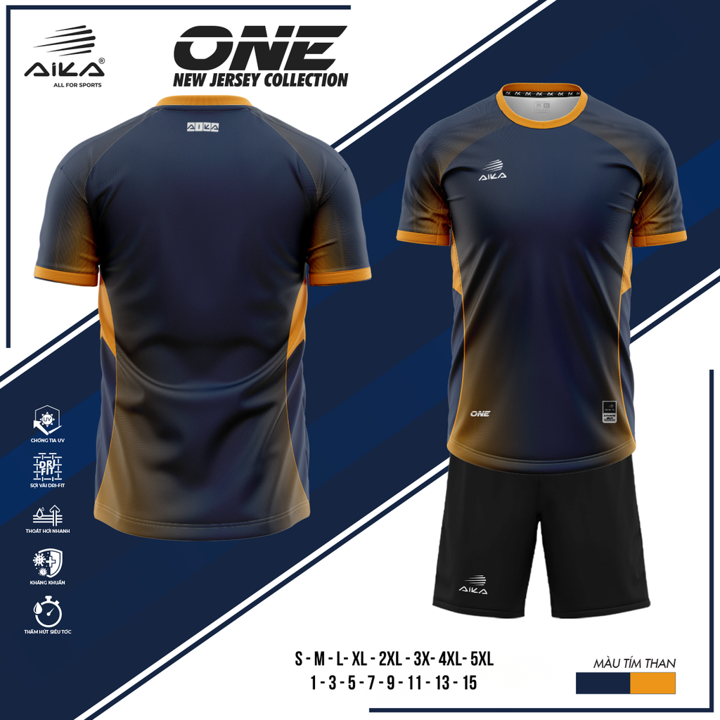 Quần Áo Bóng Đá Aika Siêu Tốc 04 - ONE