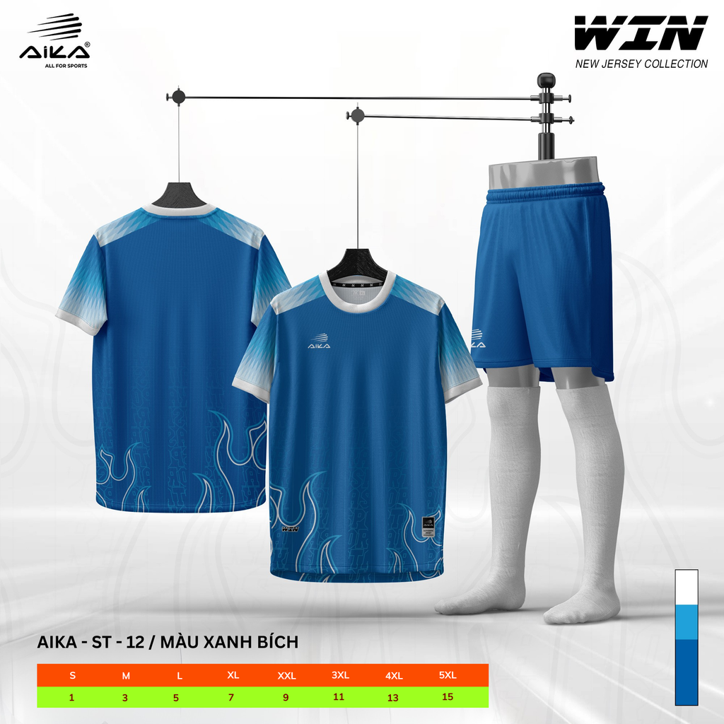 Quần Áo Bóng Đá Aika Siêu Tốc 18 - WIN