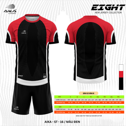 Quần Áo Bóng Đá Aika Siêu Tốc 09 - EIGHT