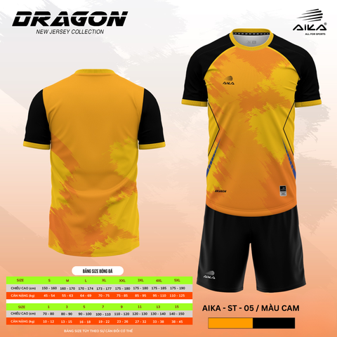 Quần Áo Bóng Đá Aika Siêu Tốc 06 - DRAGON