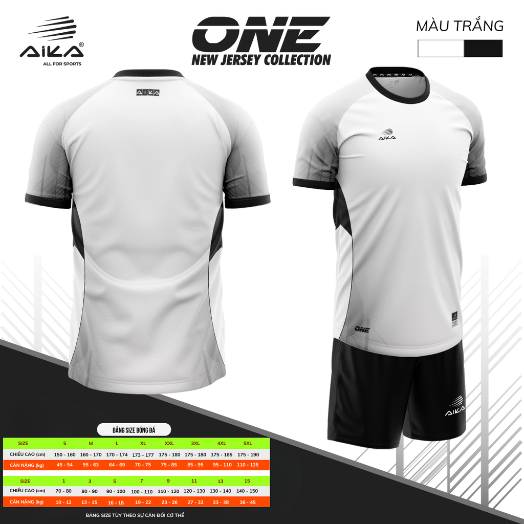 Quần Áo Bóng Đá Aika Siêu Tốc 04 - ONE