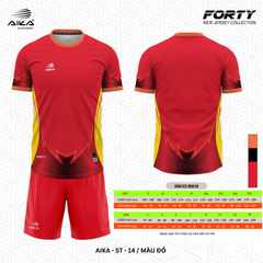 Quần Áo Bóng Đá Aika Siêu Tốc 10 - FORTY