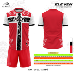 Quần Áo Bóng Đá Aika Siêu Tốc 08 - ELEVEN