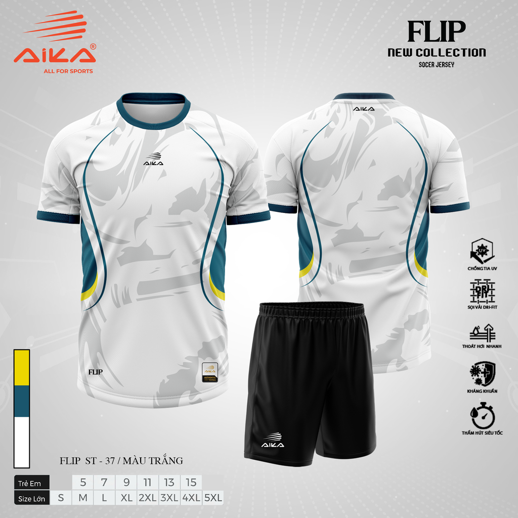 Quần Áo Bóng Đá Aika Siêu Tốc 37 -FLIP