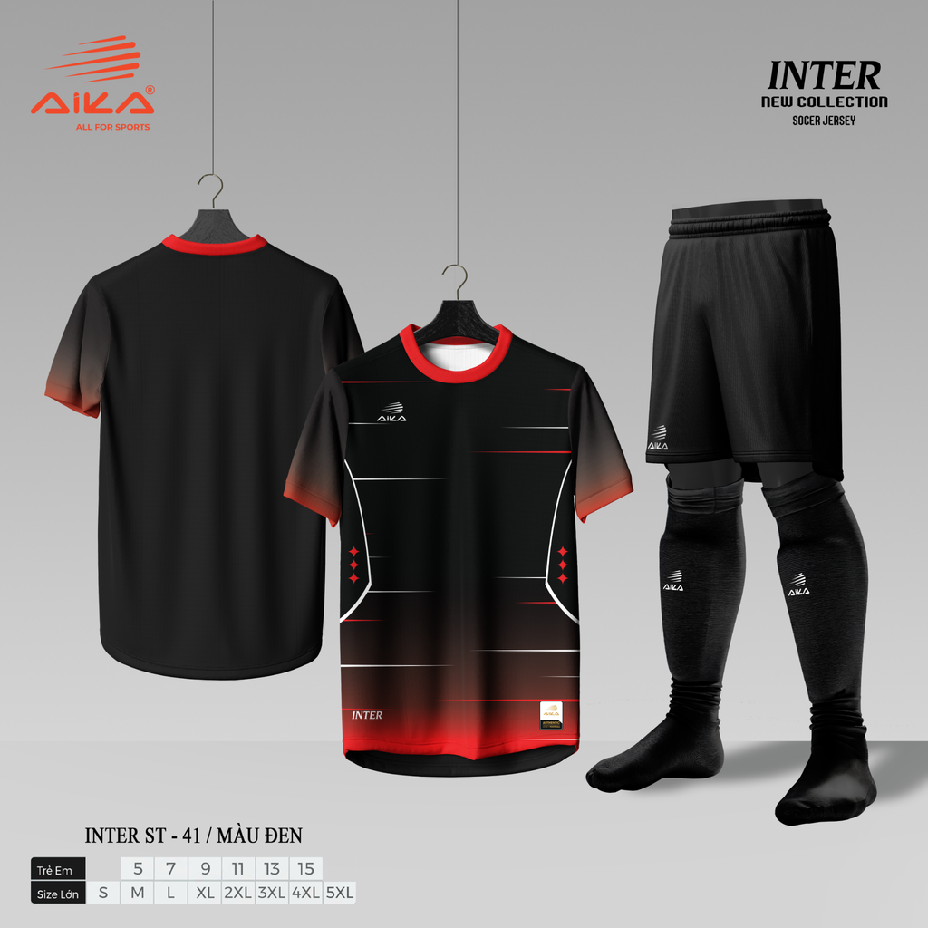 Quần Áo Bóng Đá Aika Siêu Tốc 41 - INTER