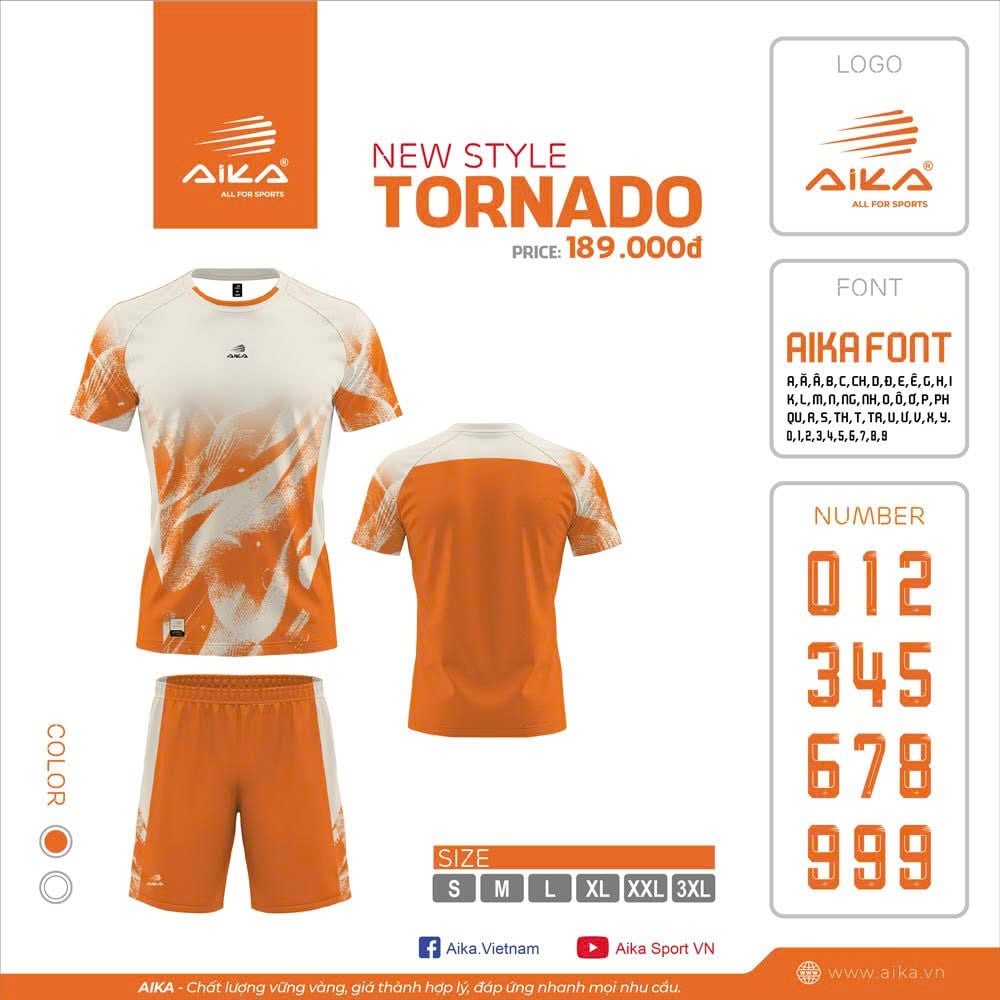 Bộ Áo Bóng Đá AIKA TORNADO