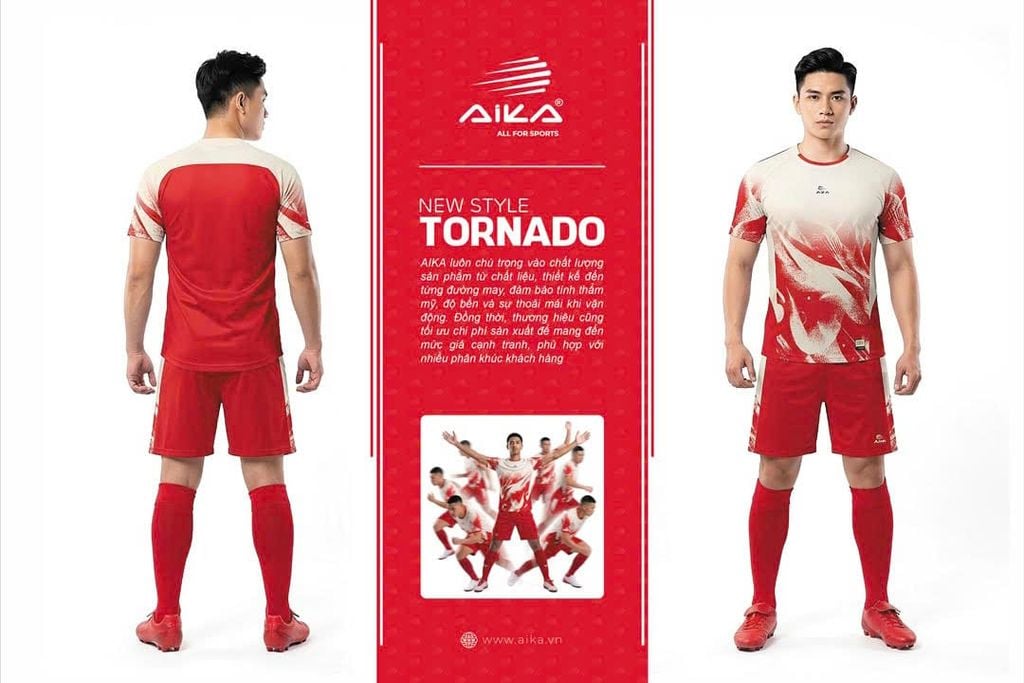 Bộ Áo Bóng Đá AIKA TORNADO