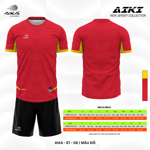Quần Áo Bóng Đá Aika Siêu Tốc 12 - AIKI