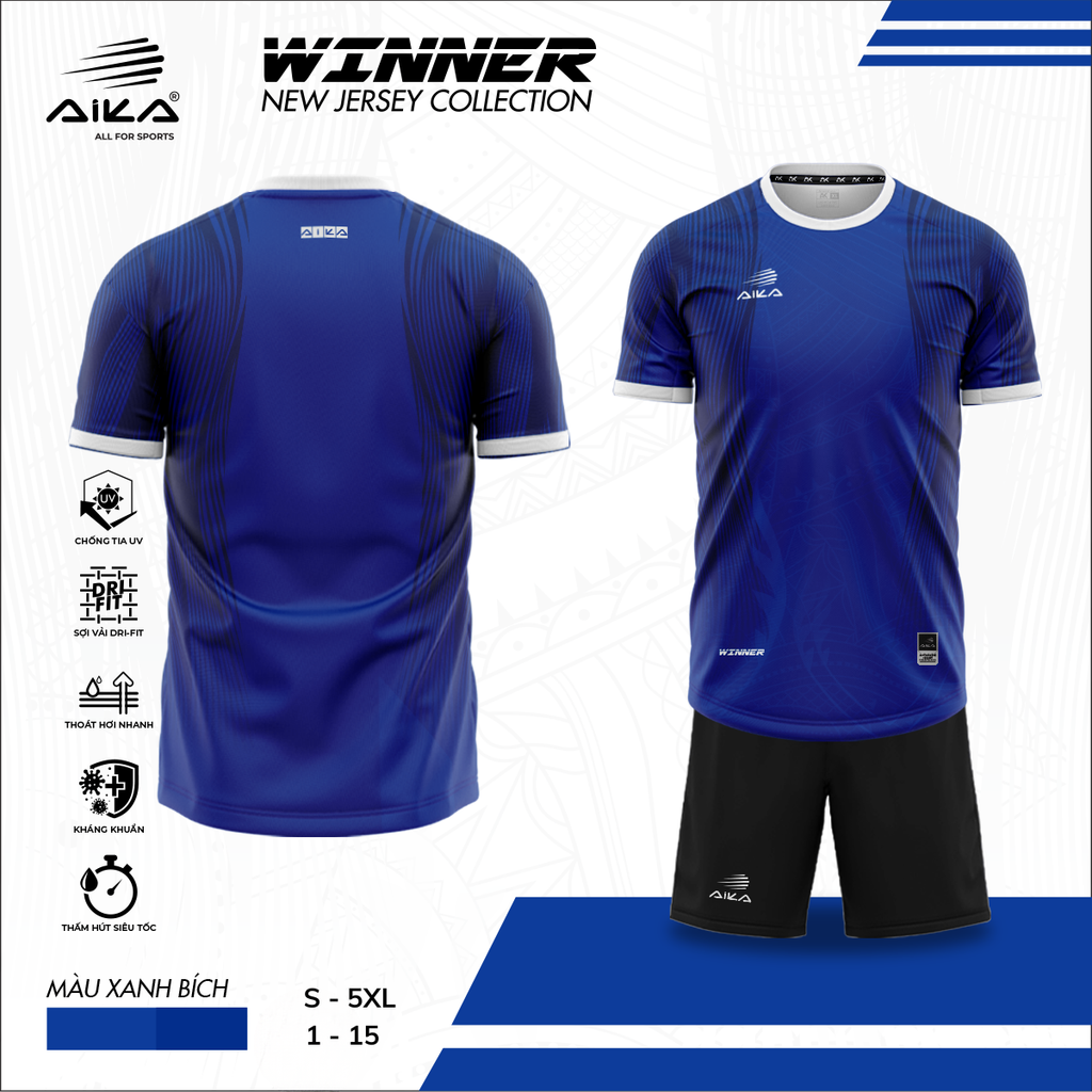 Quần Áo Bóng Đá Aika Siêu Tốc 19 - WINNER