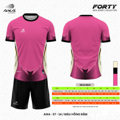 Quần Áo Bóng Đá Aika Siêu Tốc 10 - FORTY