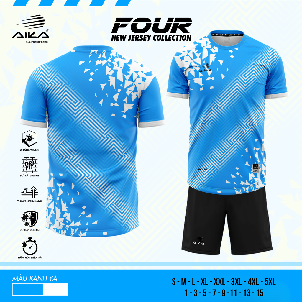 Quần Áo Bóng Đá Aika Siêu Tốc 14 - FOUR
