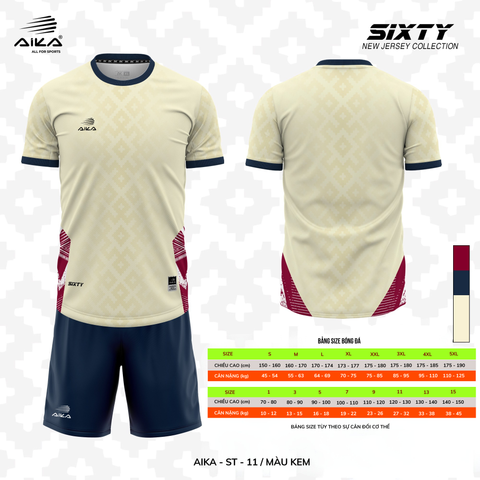 Quần Áo Bóng Đá Aika Siêu Tốc 15 - SIXTY